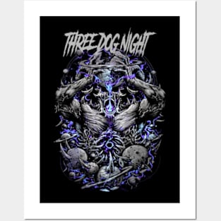 THREE DOG NIGHT BAND MERCHANDISE Posters and Art